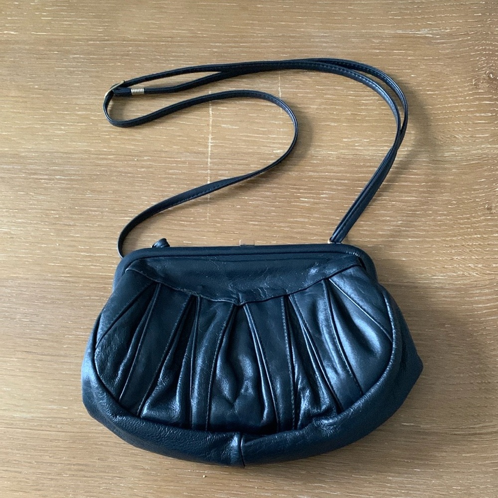Tiffany Navy Leather Women's Bag